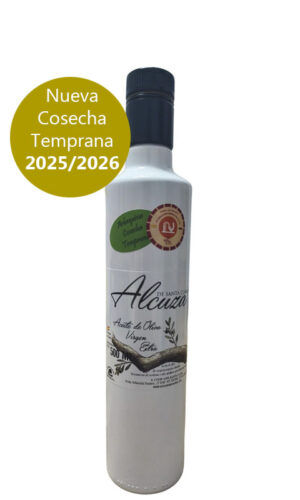 Aceite de Oliva Virgen Extra<br>Cosecha Temprana de Octubre<br>Variedad Arbequina<br>Caja de 9 botellas